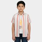 Boys' Casual Shirt, सफ़ेद, small