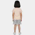 Girls Light Pink Night Suit, Light Pink, small