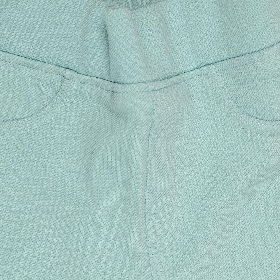 Girls' Trousers , Light Green, large