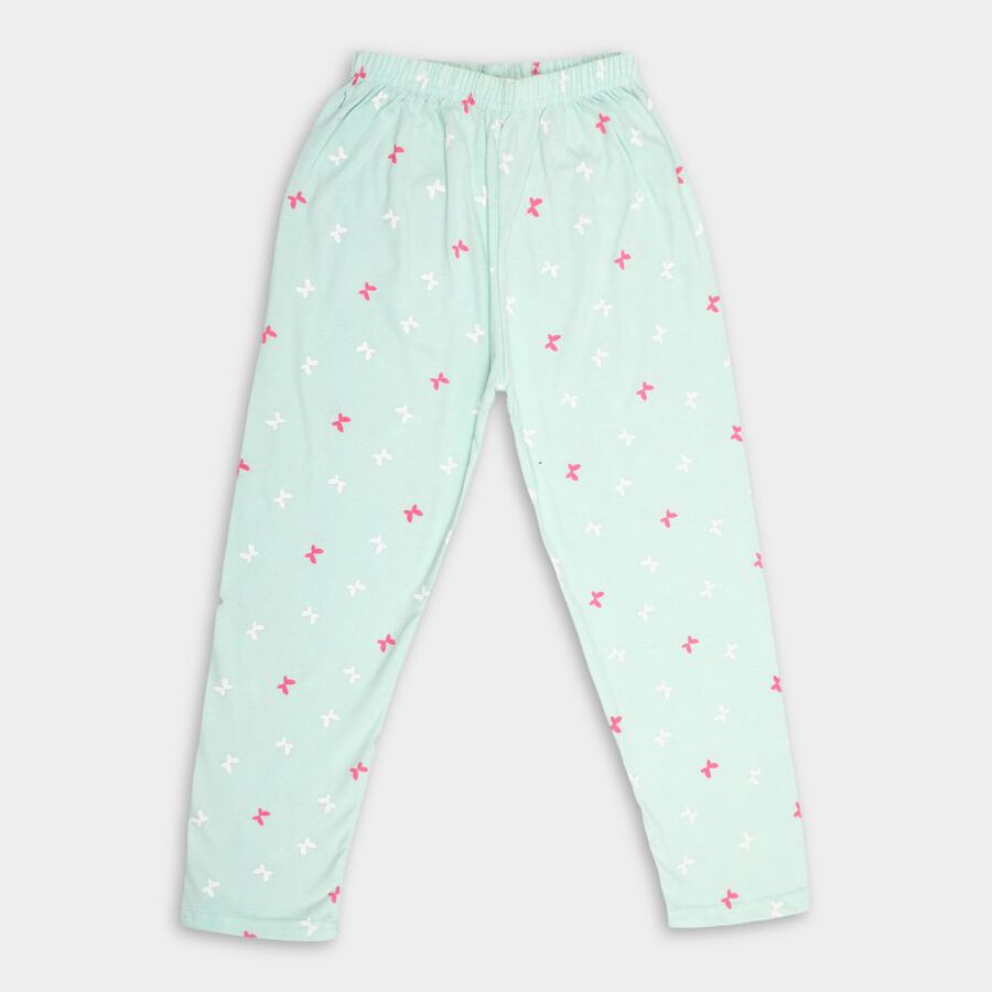 Girls' Pyjamas, हल्का नीला, large image number null