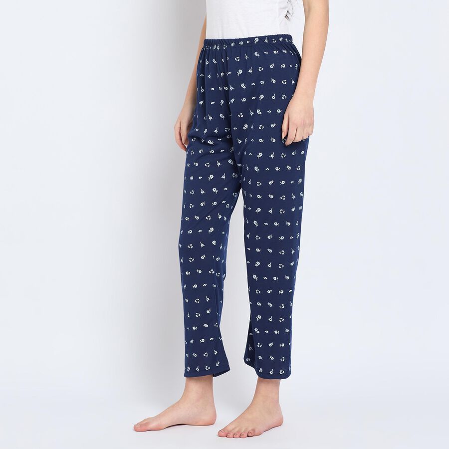 Ladies' Pyjama, नेवी ब्लू, large image number null