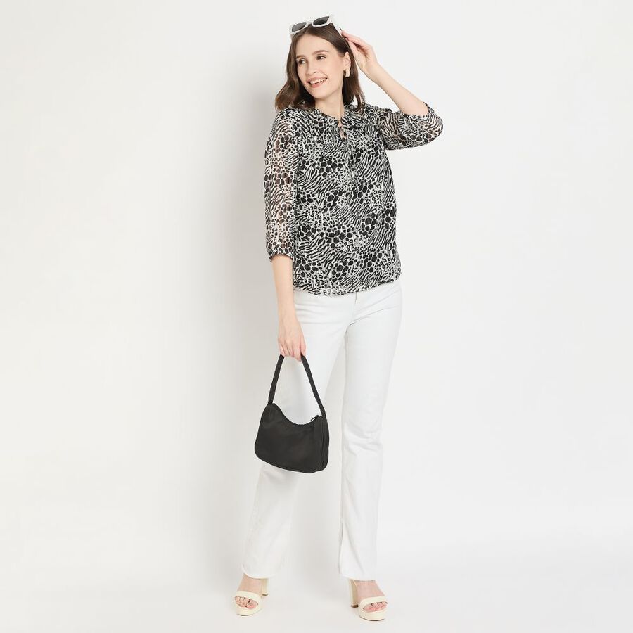 Ladies' Top, Black, large image number null