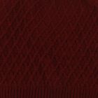 Girls Deep Maroon Knitted Winter Cap, Maroon, small image number null