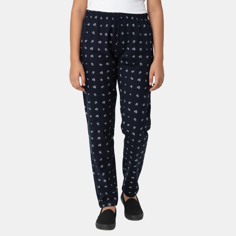 Girls' Pyjama, Navy Blue, large