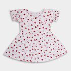 Infant Girls' 100% Cotton Frock , White, small image number null