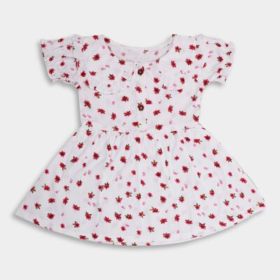 Infant Girls' 100% Cotton Frock 