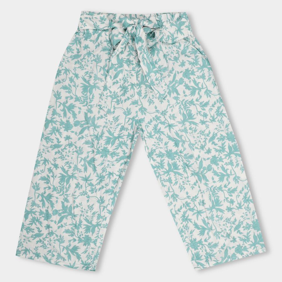 Girls' Capris , Light Green, large image number null