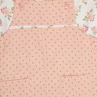Infants' 100% Cotton Top Skirt , हल्का गुलाबी, small