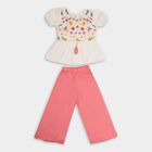 Girls' Fusion Set, Off White, small image number null