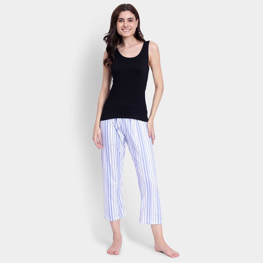 Ladies' Pyjama, हल्का नीला, large image number null