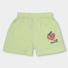 Infants' 100% Cotton Half Pant , Light Green, small image number null