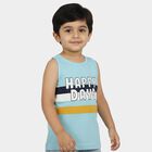 Boys Light Blue Round Neck Casual Boys T-Shirt, हल्का नीला, small