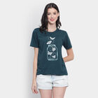 Round Neck T-Shirt, Dark Green, small image number null