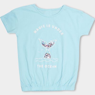 Girls' 100% Cotton T-Shirt