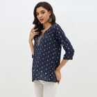 Ladies'Kurti, नेवी ब्लू, small image number null