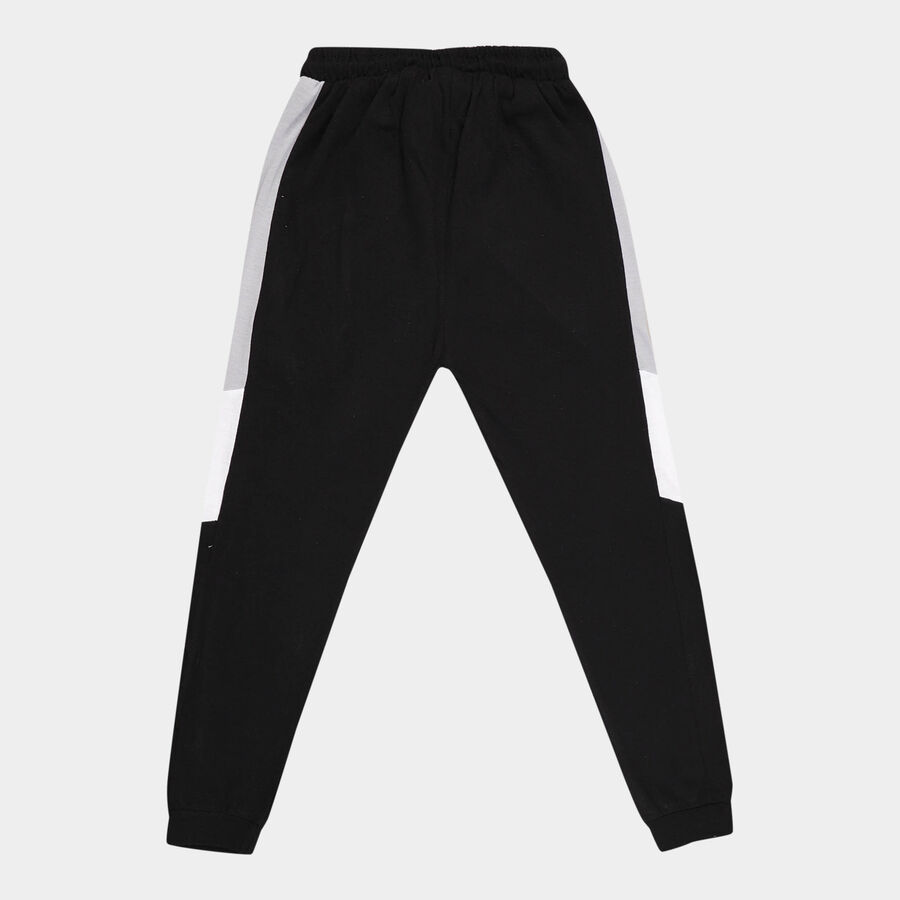 Boys Cut & Sew Pyjama, Black, large image number null