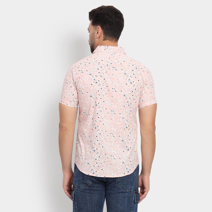 Men's 100% Cotton Casual Shirt, Light Pink, large image number null