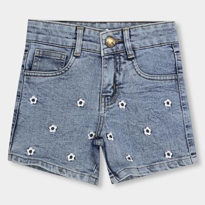 Girls' Buttoned Shorts