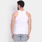 Men's 100% Cotton Vest , White, small image number null