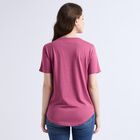 Ladies' Round Neck T-Shirt , Purple, small image number null