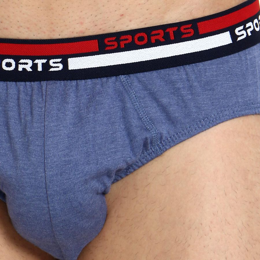 Men's Briefs, गहरा नीला, large image number null