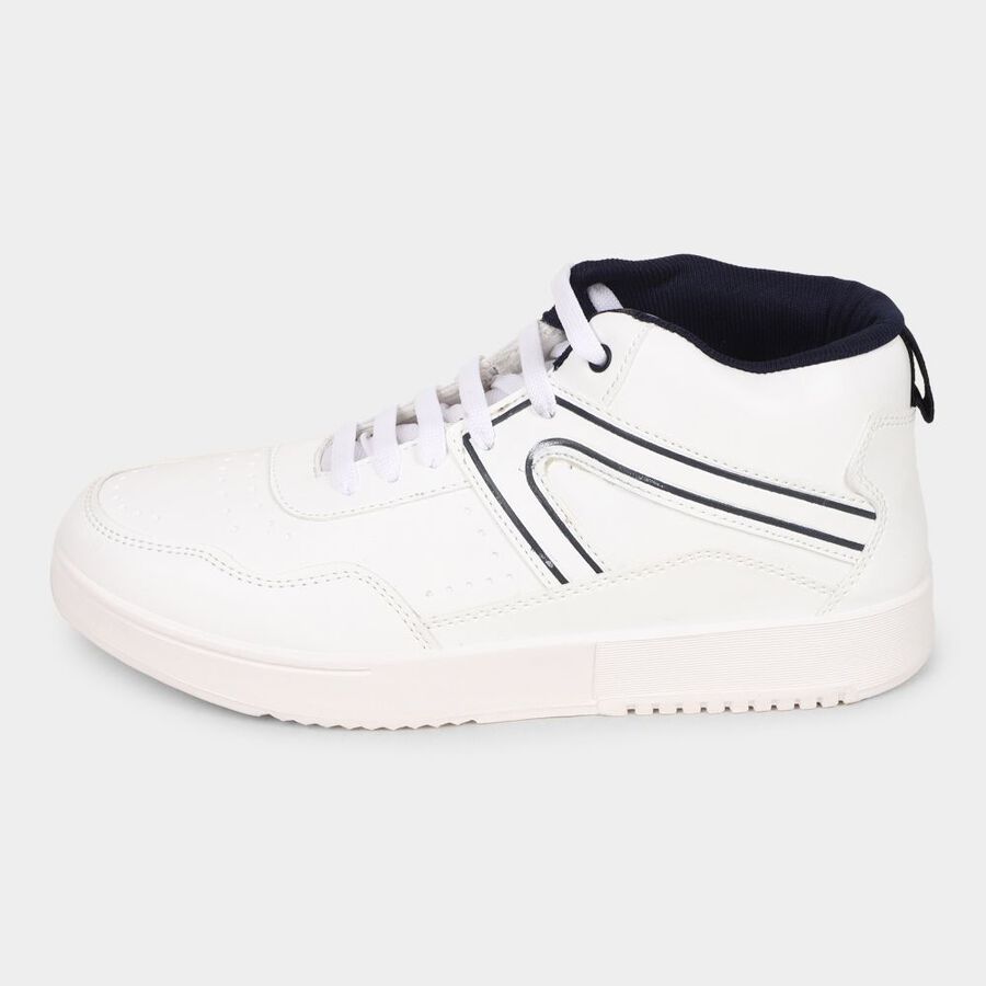 Men's Casual Shoes, White, large image number null