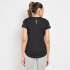 Ladies' Round Neck T-Shirt , Black, small image number null