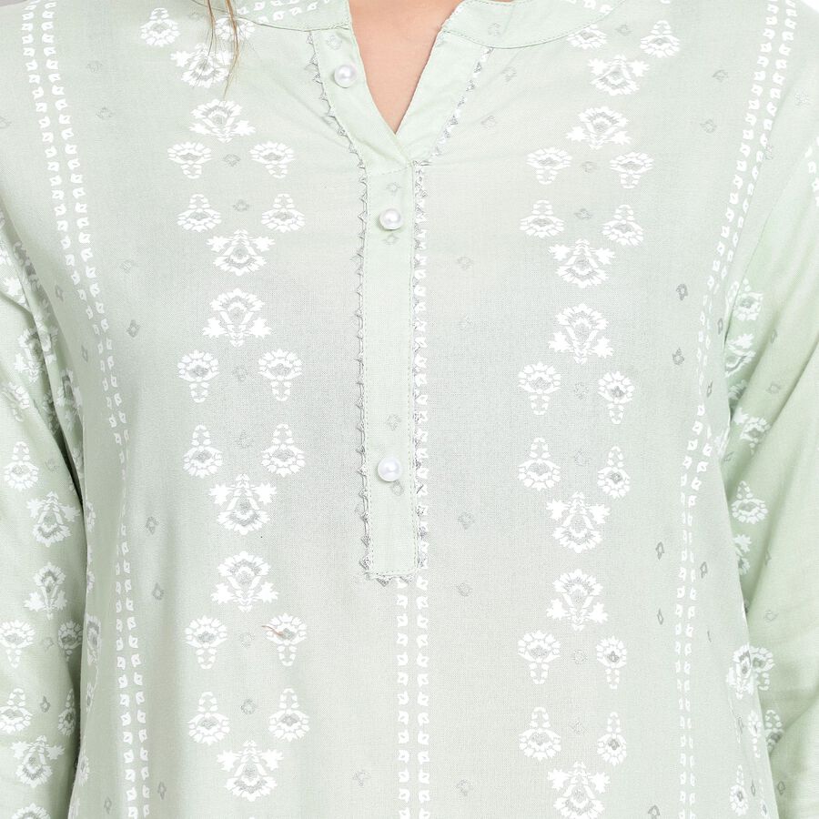 Ladies' Kurta, Light Green, large image number null