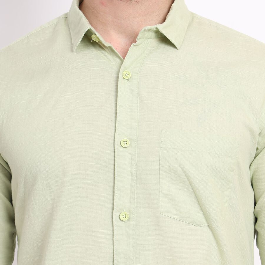 Men's Cotton Casual Shirt , Light Green, large image number null