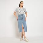 Ladies' Round Neck T-Shirt , White, small image number null