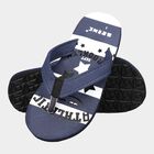 Kids Printed Slippers, Navy Blue, small image number null