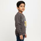 Boys' Sweatshirt, गहरा ग्रे, small image number null