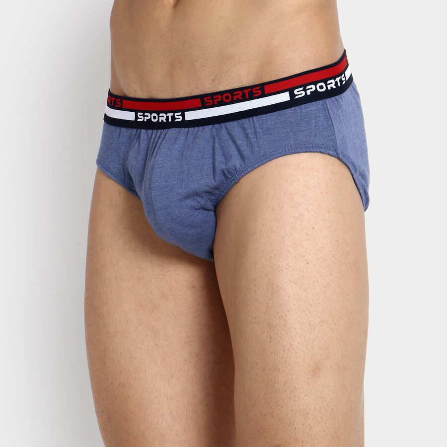Men's Briefs, गहरा नीला, large image number null