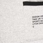 Boys Cut & Sew Pyjama, Melange Light Grey, small image number null