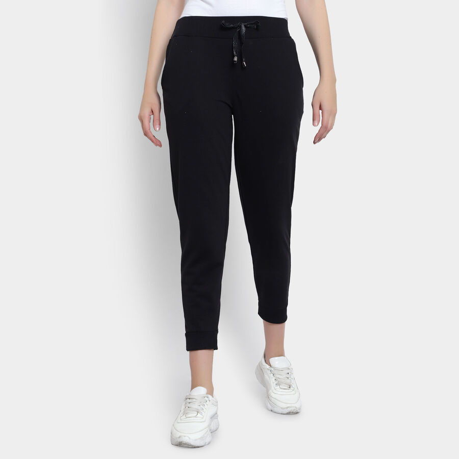 Solid Joggers, Black, large image number null