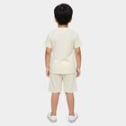 Boys' Knit Baba Suit, White, small