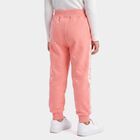 Girls Pink Straight Fit Pyjama, गुलाबी, small