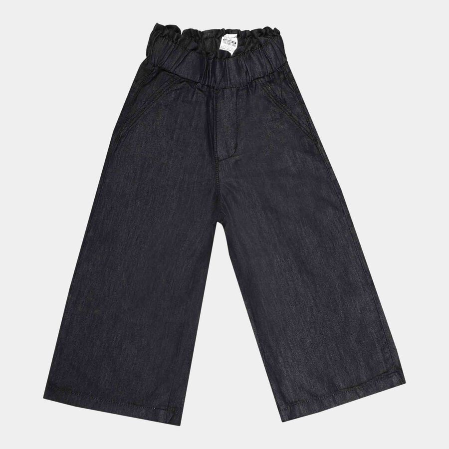 Girls Basic Jeans, Black, large image number null