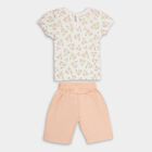 Infants' 100% Cotton Capri Set, Light Pink, small