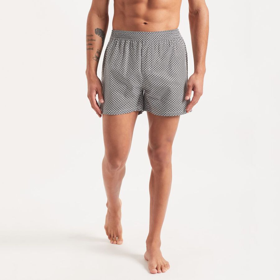 Men's Cotton Boxers, White, large image number null