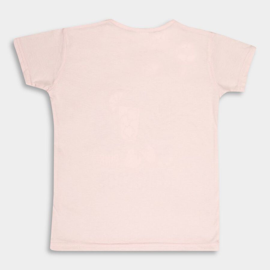 Girls' T-Shirt, Peach, large image number null