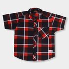 Boys' 100% Cotton Casual Shirt, लाल, small image number null