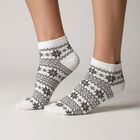 Women's Assorted Regular Fit Patterned Ankle Pack of 3 Socks, Assorted, small