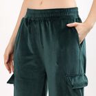 Women's Deep Forest Green Hooded Track suit, गहरा हरा, small image number null