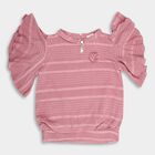 Girls' T-Shirt, गुलाबी, small image number null