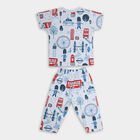 Kids' Cotton Suit Night, Light Blue, small image number null