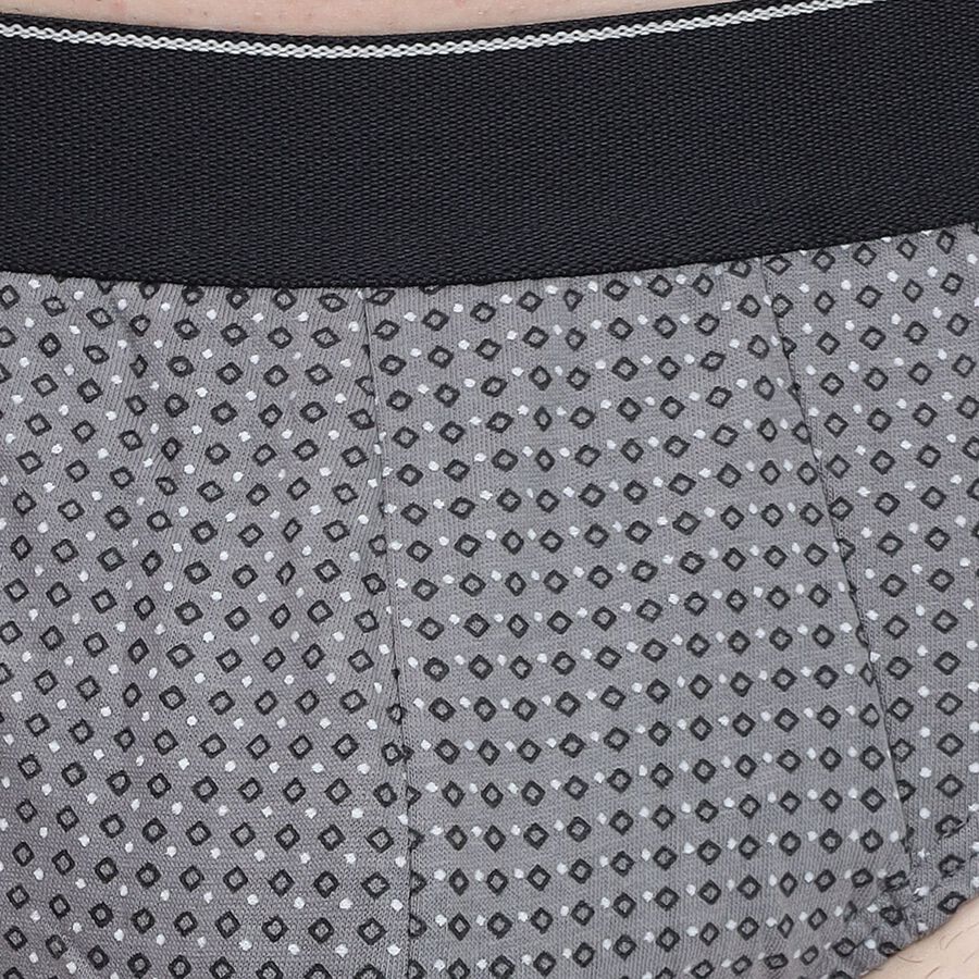 Men's 100% Cotton Briefs, Dark Grey, large image number null