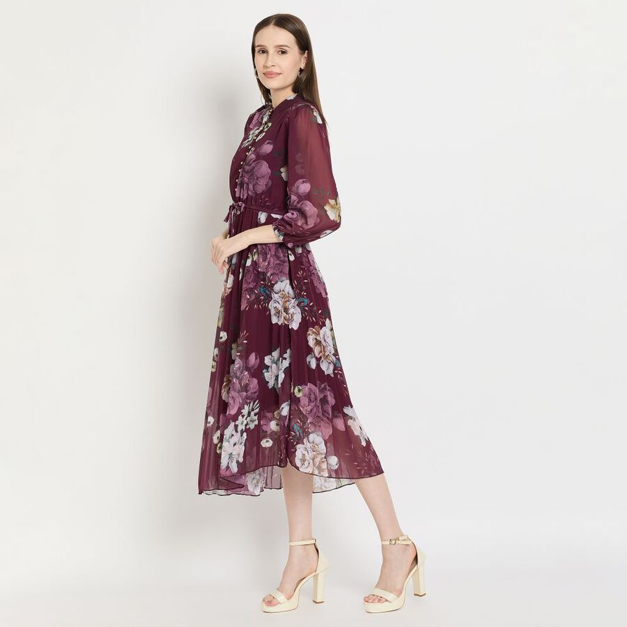 Ladies' Dress, Wine, large image number null