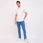 Men's 100% Cotton Casual Shirt, White, small image number null