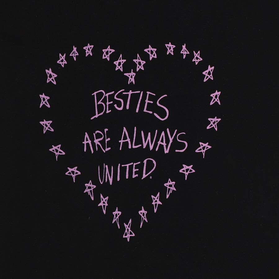 Girls' T-Shirt, काला, large image number null